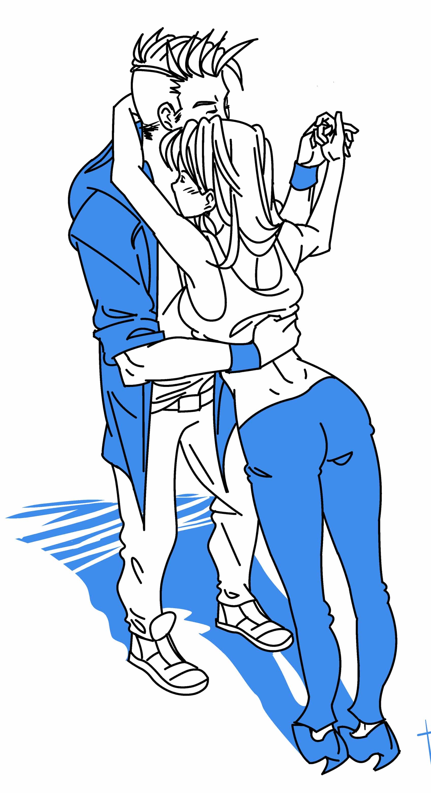 dessin kizomba illustrastion dessin